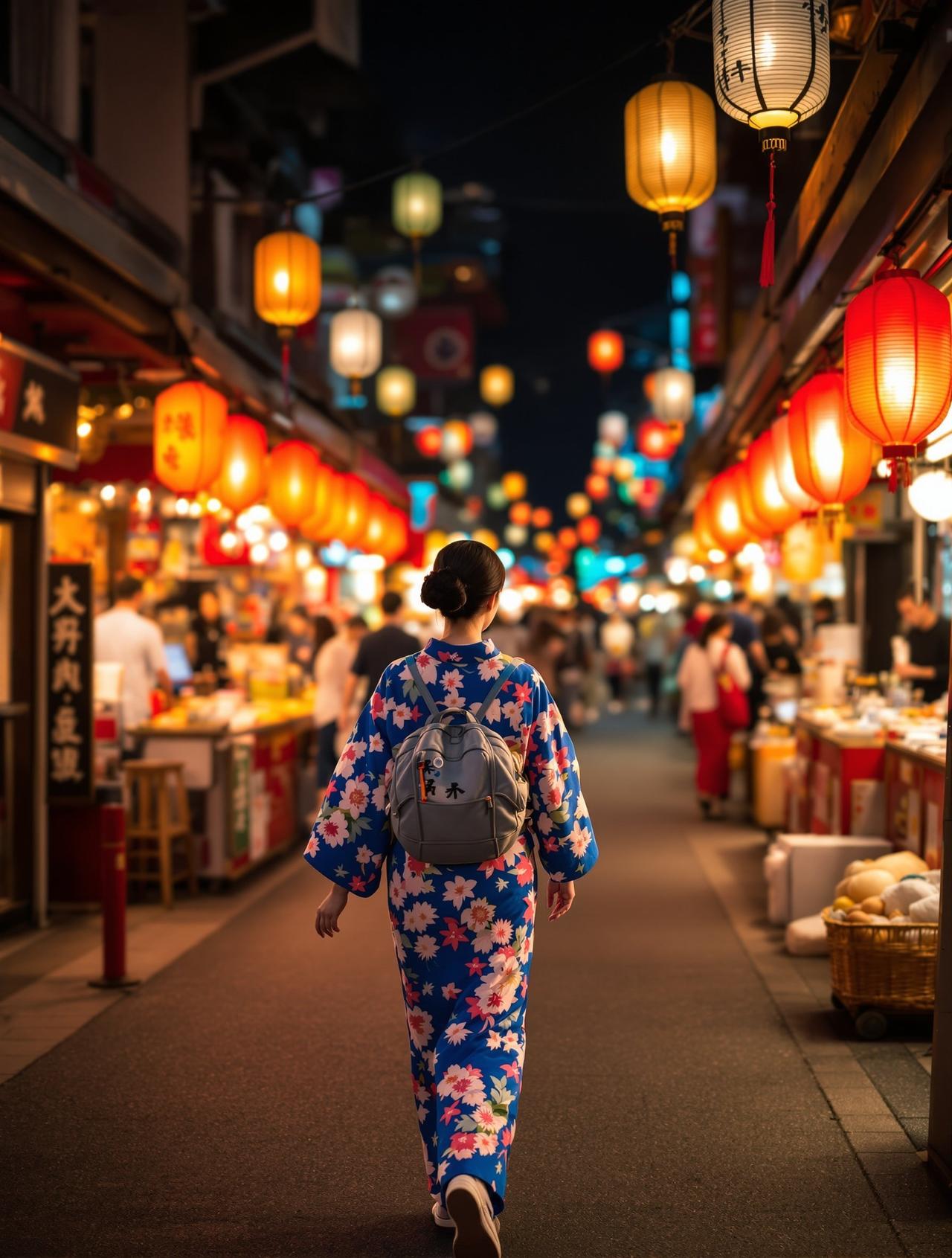 樱花祭典浴衣缩略图3
