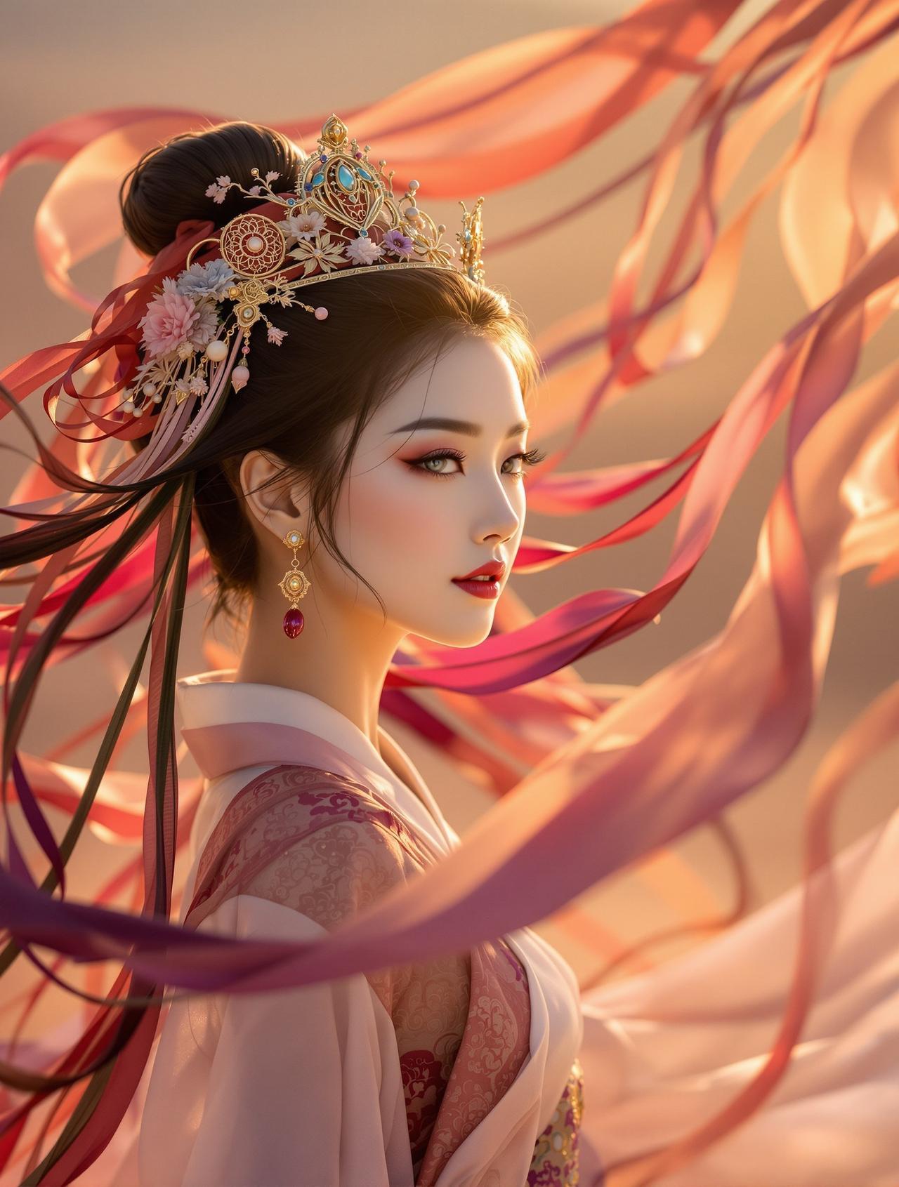 敦煌飞天 - 大漠孤烟摄影作品第1张 - 写真网站